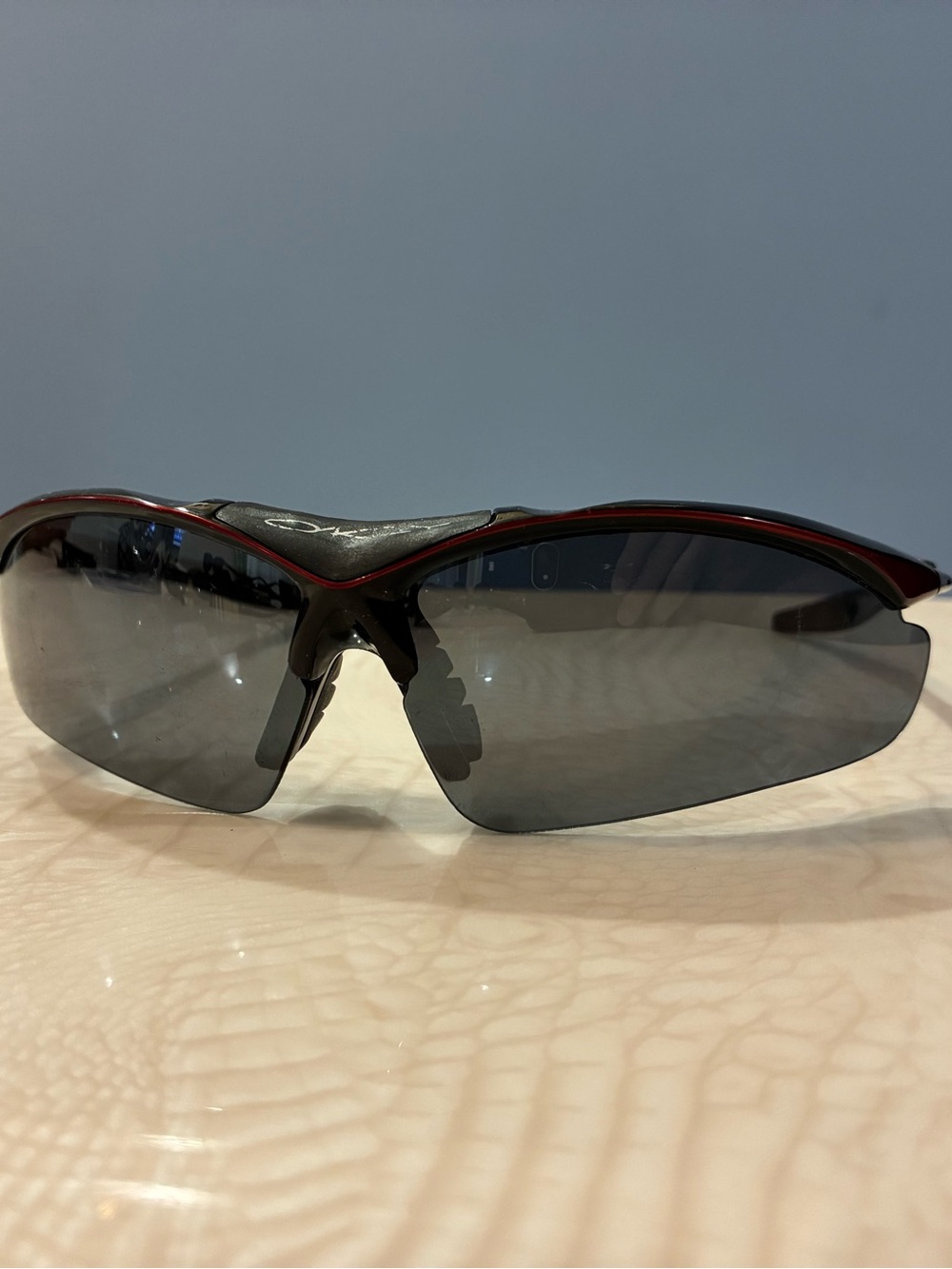 Oakley Black Sunglasses with Dark Smoke Lenses
